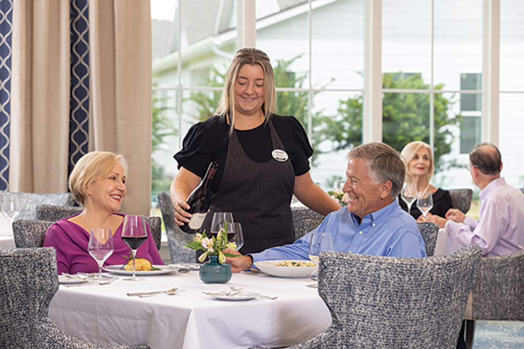 Senior Living healthy dining